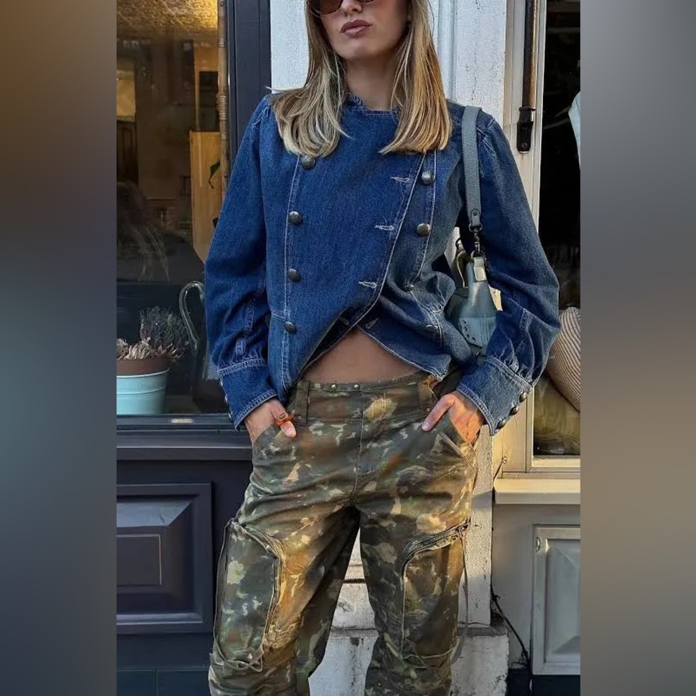 Free People Imogene Jean Jacket